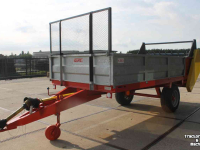 Manure spreader Agromet Igamet NT255/3 stalmeststrooier mestverspreider ruige mest strooier