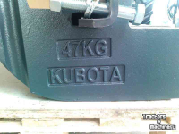 Frontweights Kubota frontgewichten 25, 47, 900 of 1200 kg