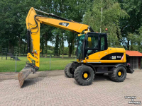 Excavator mobile Caterpillar m313d Mobiele kraan