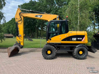Excavator mobile Caterpillar m313d Mobiele kraan