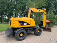 Excavator mobile Caterpillar m313d Mobiele kraan