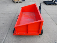 Tractor tipping boxes Knegt Grondbak