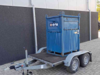 Fuel storage tank  Brandstof tank met onderstel