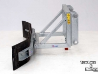 Other equipment for road, roadside and ditch maintenance Qmac Modulo Rubber yard scraper 2.70 mtr hookup Terex TL80-120