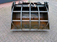 Silage Grabbucket / Grabfork  Pelikaanbak  + Hoogkiepend 1.50 mtr