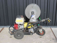 High-pressure cleaner, Hot / Cold Karcher HD1050B koudwater hogedrukreiniger met Honda benzinemotor motorspuit hogedruspuit