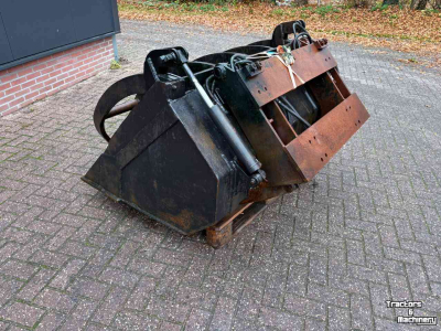 Silage Grabbucket / Grabfork  Pelikaanbak  + Hoogkiepend 1.50 mtr