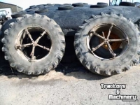 Wheels, Tyres, Rims & Dual spacers Molcon 18.4x34