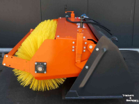 Sweeper Hofstede Bakveegmachine frontlader shovel bak veegmachine compact