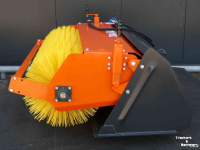 Sweeper Hofstede Bakveegmachine frontlader shovel bak veegmachine compact