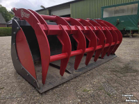 Front-end loader bucket / Front loader bucket  Volant Pelikaanbak 200 cm Euro aansluiting
