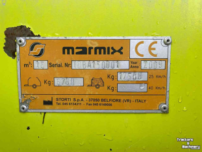 Horizontal feed mixer Storti marmix 15