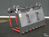 Manure Grabs Hofstede Compact mini mestgrijper vork bak MTS met bovenklem lichtgewicht