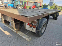 Agricultural wagon  Platte balen wagen 7.70x2.50