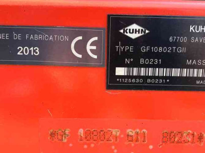 Tedder Kuhn GF 10802T Gen 2