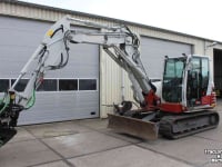 Excavator Takeuchi TB290-2 midigraver graafmachine rupskraan Steelwrist X12 draai/kantelstuk