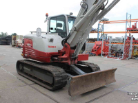Excavator tracks Takeuchi TB290-2 midigraver graafmachine rupskraan Steelwrist X12 draai/kantelstuk