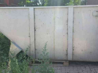 Receiving hopper  RVS stortbak