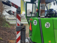 Excavator mobile Hansa APZ331 Kraan
