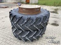 Wheels, Tyres, Rims & Dual spacers Taurus 580/70 R38