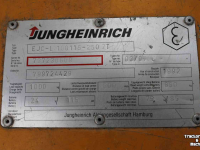 Electrical pallettruck Jungheinrich EJC-L 10G115-250 ZT palletheffer palletwagen stapelaar