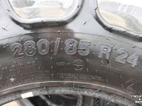 Wheels, Tyres, Rims & Dual spacers Mitas 280/85R24 (11.2R24) AC85 trekkerbanden tractorprofiel voorbanden