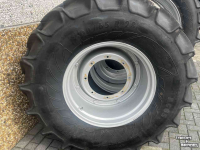 Wheels, Tyres, Rims & Dual spacers Mitas AS 65 600/65R28 + Velg 360/405/8g  en 650/65R42 + Velg 280/335/10g