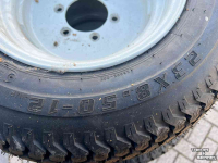 Wheels, Tyres, Rims & Dual spacers New Holland 33x12.50-16.5 +23x8.50-12 Boomer 25 gazon banden