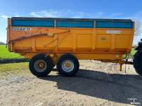 Dumptrailer Rolland kiepwagen 13 ton