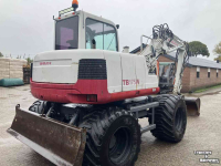 Excavator mobile Takeuchi TB175W Bandenkraan