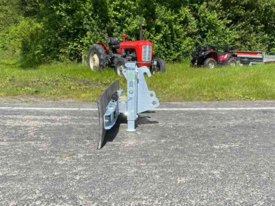 Rubber yard scraper Zocon 1.90m en 2.70m Eurotrac / Giant