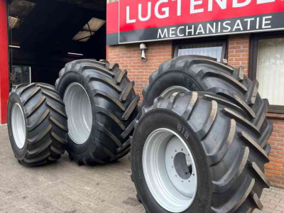 Wheels, Tyres, Rims & Dual spacers Michelin 900/50R42 en 710/55R30 Mach X BIB banden wielen velgen