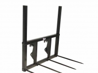 Bale spike / Bale spear Qmac 4-tands Balenprikker Balenvork Balendrager Strovork Stroprikker