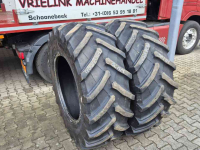 Wheels, Tyres, Rims & Dual spacers Trelleborg 480/70R30 TM700 met 32mm