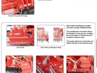 Rotary Harrow Maschio DC 3000 Combi 2 Spiralrohrwalze