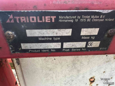 Silage block-cutter Trioliet TU 195 kuilvoersnijder