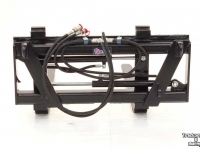 Pallet Fork frames Qmac Vorkenbord met hydraulisch verstelbare vorken