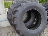 Wheels, Tyres, Rims & Dual spacers Firestone 480/70r30