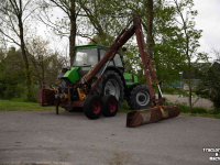 Mowing arm with mowing bucket Herder Slootarm