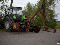 Mowing arm with mowing bucket Herder Slootarm