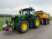 Tractor John Deere 6155R Tractor 200 Pk + Gronddumper Tandemasser (22 ton)