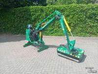 Mowing arm with flailmower Spearhead Twiga 3000