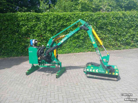 Mowing arm with flailmower Spearhead Twiga 3000