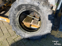 Wheels, Tyres, Rims & Dual spacers BKT 7.50-16