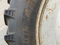 Wheels, Tyres, Rims & Dual spacers BKT set cultuurwielen 32/46 inch met dubbellucht voor Case-IH MX