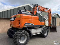 Excavator mobile Doosan DX140w-5