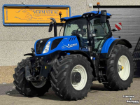 Tractor New Holland T7.260PLMI vario Stage V Fronthef+PTO Lucht Hydr. rem GPS 56km
