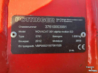 Mower Pottinger Novacat 301 alpha-motion ED