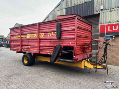 Forage feedwagon / Forage dosage wagon Schuitemaker Feedo 100 Voerdoseerwagen, voerwagen, blokkenwagen, voermachines