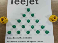 Other sprayers and accessories Teejet spuitdoppen uit voorraad, Sales 50% discount from stock